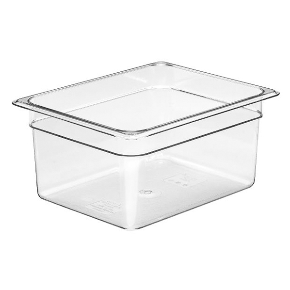1/2 150mm Clear Food Pan Cambro