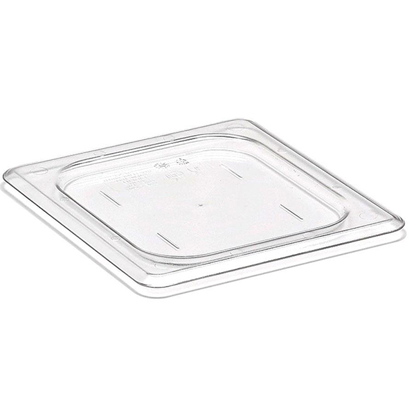 1/6 Clear Flat Food Pan Cover Cambro