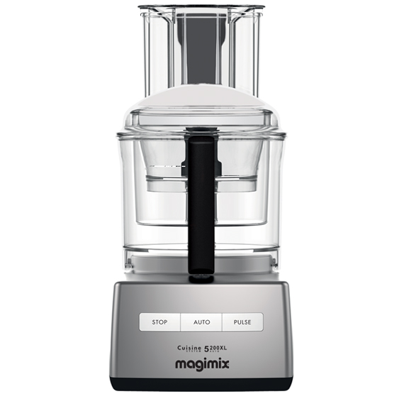 5200XL White Cuisine Food Processor With Triple Pusher Magimix