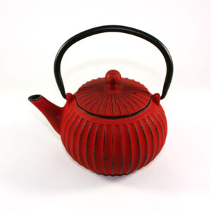 500ml Red Cast Iron Teapot Teaology