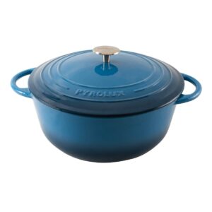 28cm/6Lt Blue Round French Oven